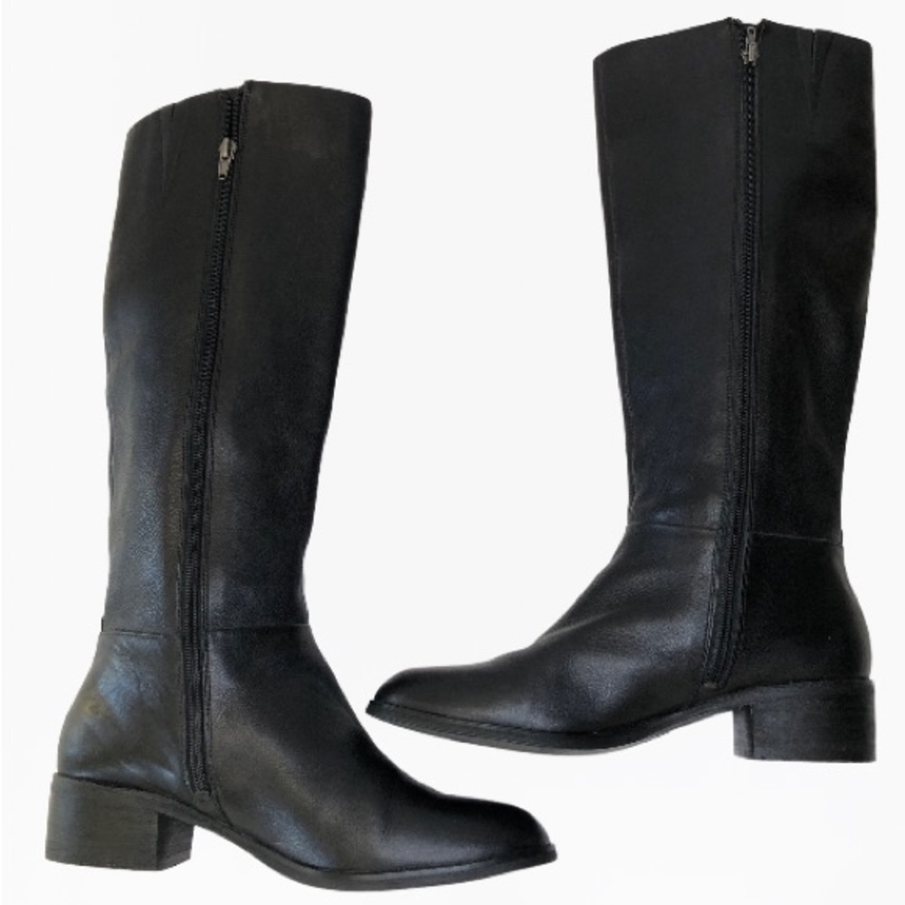 Crown Vintage Leather Women’s Riding Boots - Size: 8M - Picture 14 of 15